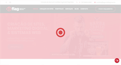 Desktop Screenshot of agenciaflag.com.br