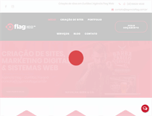 Tablet Screenshot of agenciaflag.com.br